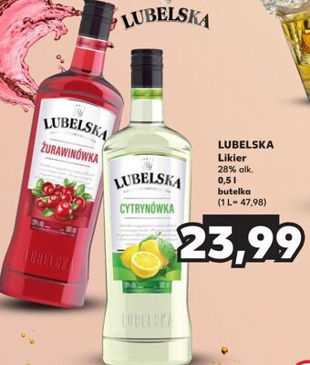 Kaufland Wódka lubelska cytrynówka oferta