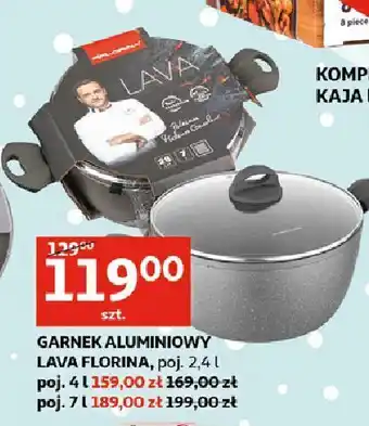 Auchan Garnek lava 7 l florentyna oferta