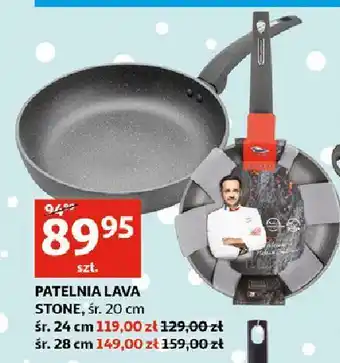 Auchan Patelnia lava stone 28 cm florina (florentyna) oferta