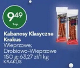 Groszek Krakus Kabanosy Klasyczne Wieprzowe, Drobiowo-Wieprzowe oferta