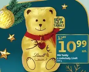 Auchan Lindt miś z mlecznej czekolady 100 g oferta