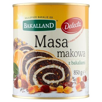 Prim Market Bakalland masa makowa z bakaliami 850 g oferta