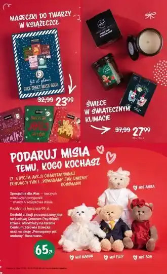 Rossmann Świeca zapachowa w szkle hot chocolate aroma home oferta