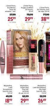 Rossmann Tusz do rzęs maybelline lash sansational sky high oferta