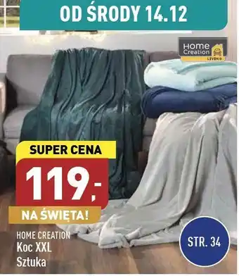 ALDI Koc xxl home creation oferta