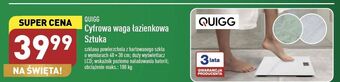 ALDI Waga łazienkowa cyfrowa quigg oferta