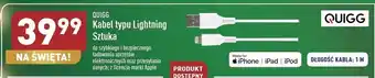 ALDI Kabel typu lightning quigg oferta