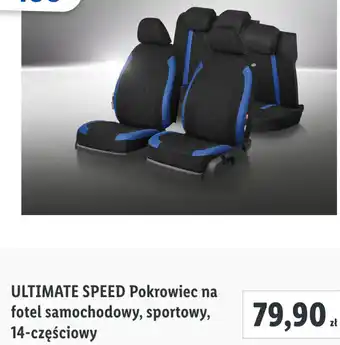 Lidl Ultimate Speed Pokrowiec na fotel samochodowy, sportowy, 14-częściowy oferta