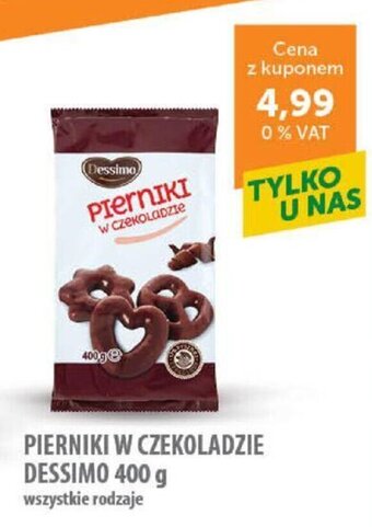 Eurocash Dessimo Pierniki w czekoladzie 400g oferta