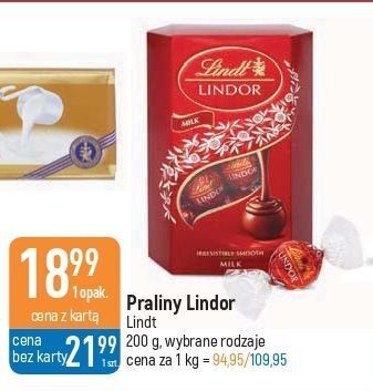 E.Leclerc Bombonierka milk lindt lindor oferta