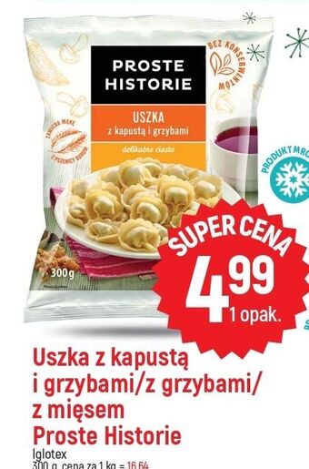 E.Leclerc Uszka z kapustą i grzybami iglotex proste historie oferta