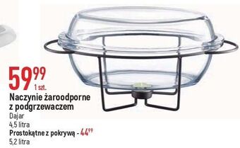 E.Leclerc Naczynie żaroodporne na podgrzewaczu 4.5 l dajar oferta