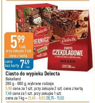 E.Leclerc Ciasto czekoladowe delecta oferta