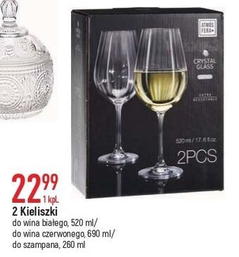 E.Leclerc Kieliszki do wina czerwonego 690 ml oferta