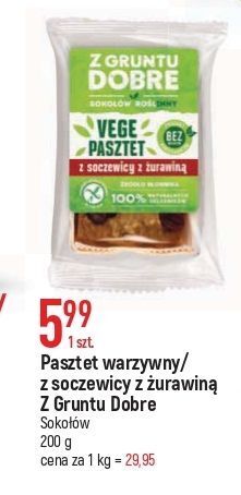 Pasztet warzywny sokołów z gruntu dobre