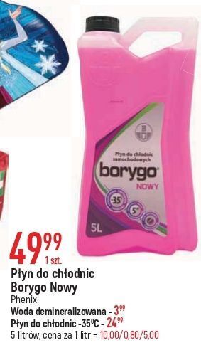 E.Leclerc Płyn do chłodnic różowy borygo oferta