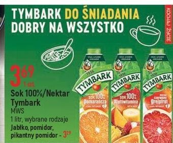 E.Leclerc Sok pomidorowy pikantny tymbark 1936 oferta