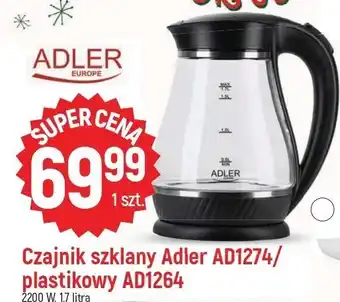 E.Leclerc Czajnik elektryczny ad1264 adler oferta