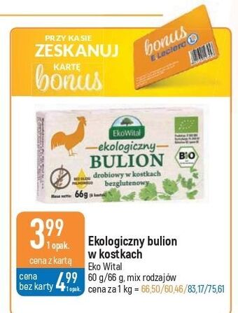 E.Leclerc Bulion ekologiczny bezglutenowy ekowital oferta