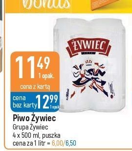E.Leclerc Piwo żywiec jasne pełne oferta