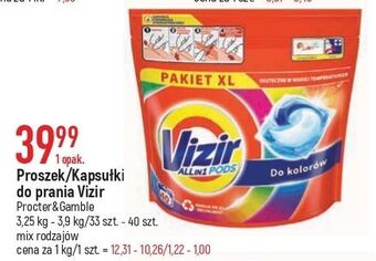 E.Leclerc Kapsułki do prania kolorów vizir all in one pods oferta