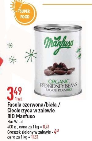 E.Leclerc Groszek zielony w zalewie bio manfuso oferta