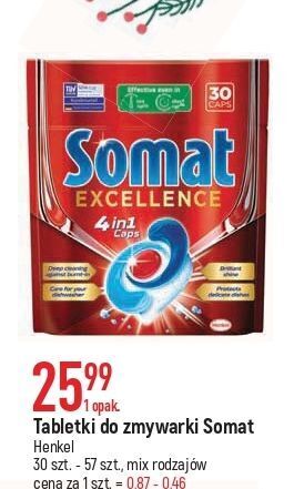 E.Leclerc Tabletki do zmywarki somat excellence 4in1 oferta