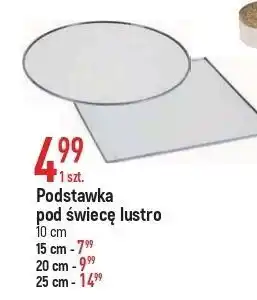 E.Leclerc Podstawka pod świecę lustro 10 cm oferta