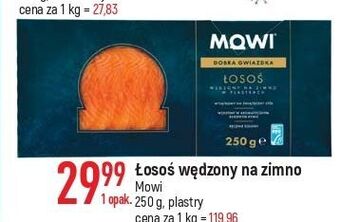 E.Leclerc Łosoś norweski wędzony w plastrach mowi oferta