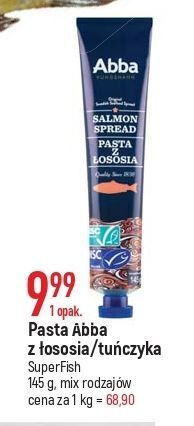 E.Leclerc Pasta z łososia abba oferta