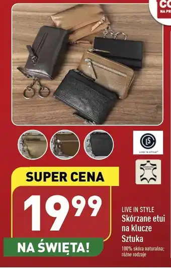 ALDI Etui na klucze live in style oferta