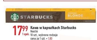 E.Leclerc Kawa starbucks blonde oferta