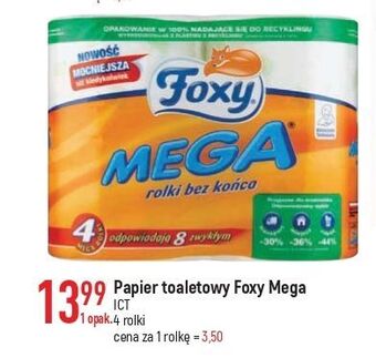 E.Leclerc Papier toaletowy foxy mega oferta