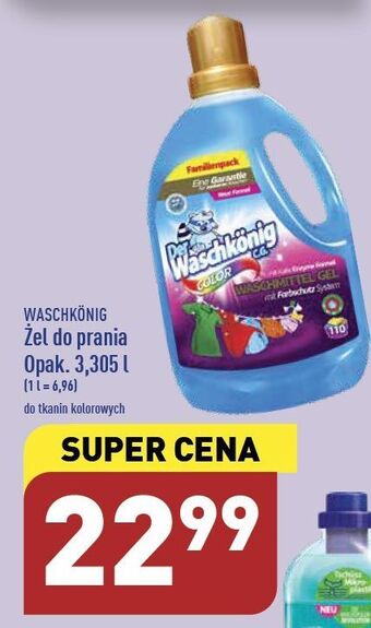 ALDI Żel do prania color der waschkonig oferta