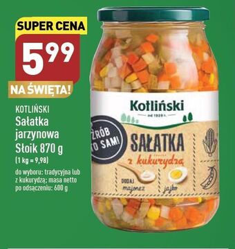 Sałatka jarzynowa kotliński specjał