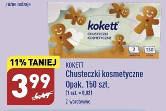 ALDI Chusteczki kosmetyczne kokett oferta