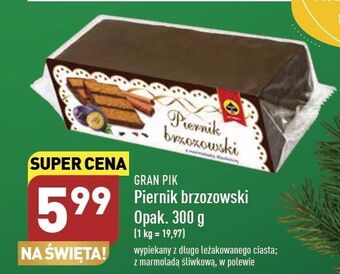 ALDI Piernik brzozowski gran-pik oferta