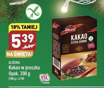 ALDI Kakao extra ciemne albona oferta