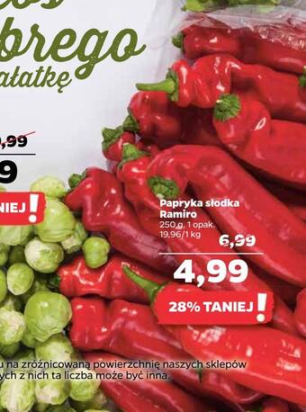 Netto Papryka słodka ramiro oferta