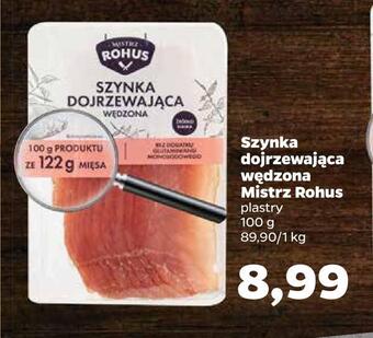 Netto Szynka dojrzewająca wędzona mistrz rohus oferta