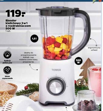 Netto Blender kielichowy 2 w 1 z rozdrabniaczem 500 w oferta
