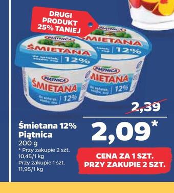 Netto Śmietana 12% piątnica oferta