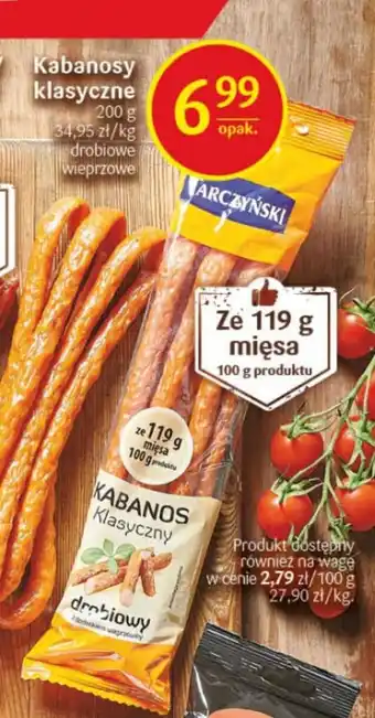 Delikatesy Centrum Kabanosy klasyczne 200g oferta