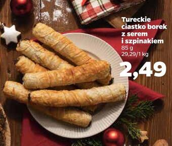 Netto Tureckie ciastko borek z serem i szpinakiem oferta