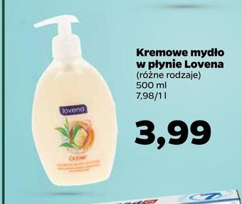 Netto Kremowe mydło w płynie lovena oferta