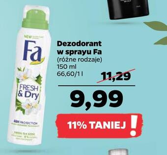 Netto Dezodorant w sprayu fa oferta