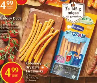 Delikatesy Centrum Kabanosy Gryzzale Tarczyńskie 90g oferta