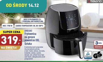 ALDI Frytkownica ambiano oferta