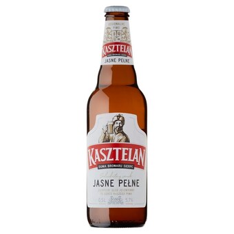 Cezar Delikatesy Kasztelan jasne pełne piwo 500 ml oferta