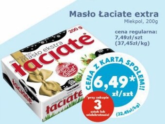 Społem Masło łaciate oferta